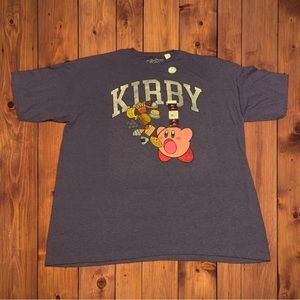 Nintendo Cute Kirby Shirt Eating Officially Licensed Super Mario Movie King Boo